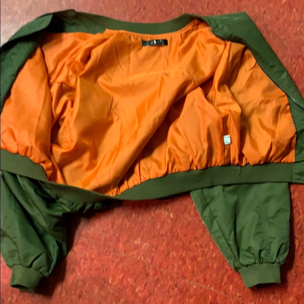 Vintage BOWIE BOMBER JACKET SILK SCREENED L - Picture 10 of 11